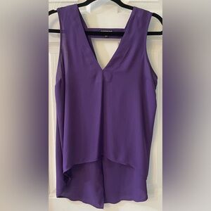 Flowy purple blouse